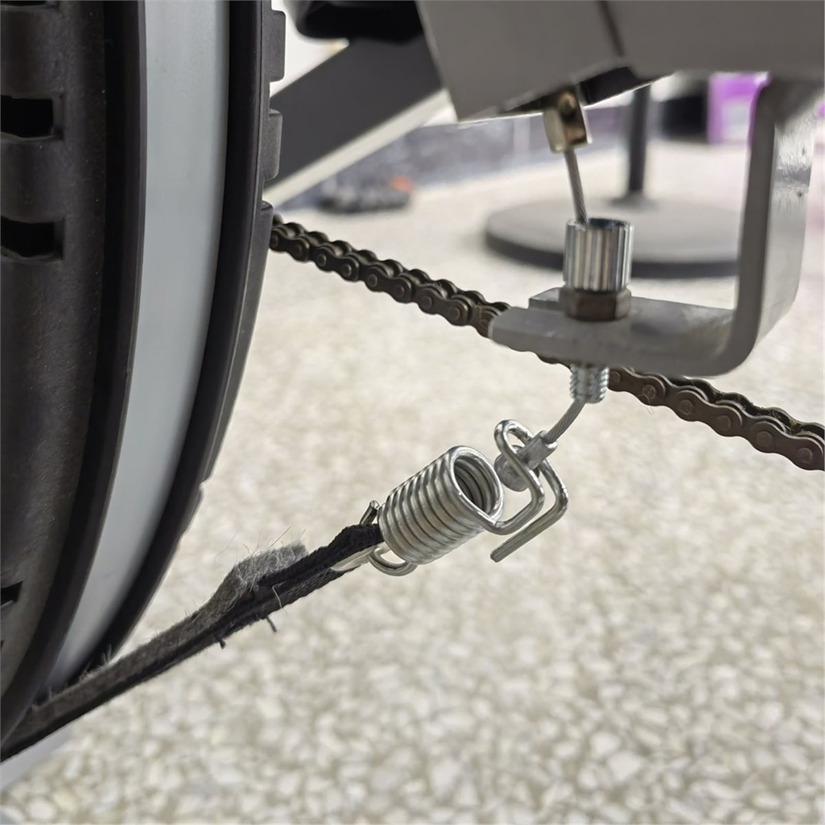 Home Gym Portable - حزام مقاومة للدراجة الهوائية من ABST،