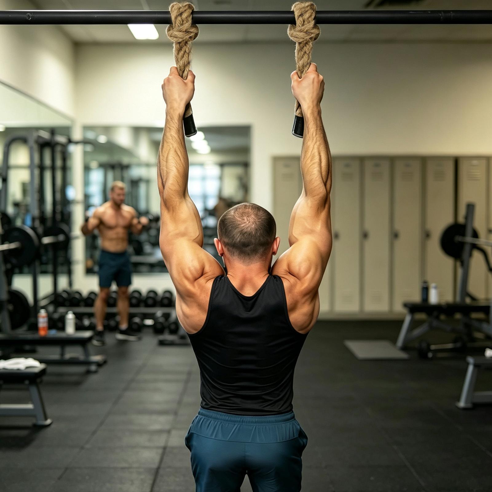 مقابض حبل للتمارين القوة، قطعت - مراجعة Home Gym Routine وسعره