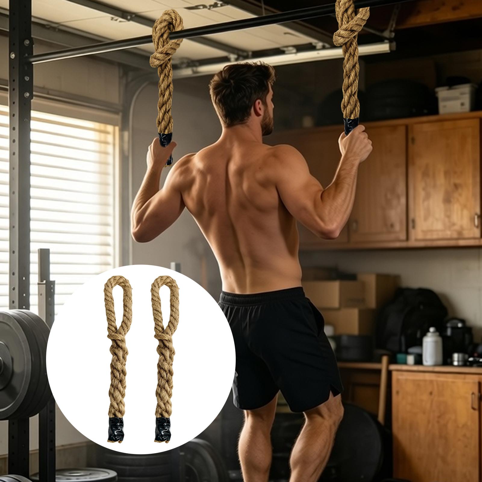 مقابض حبل للتمارين القوة، قطعت - مراجعة Home Gym Routine وسعره