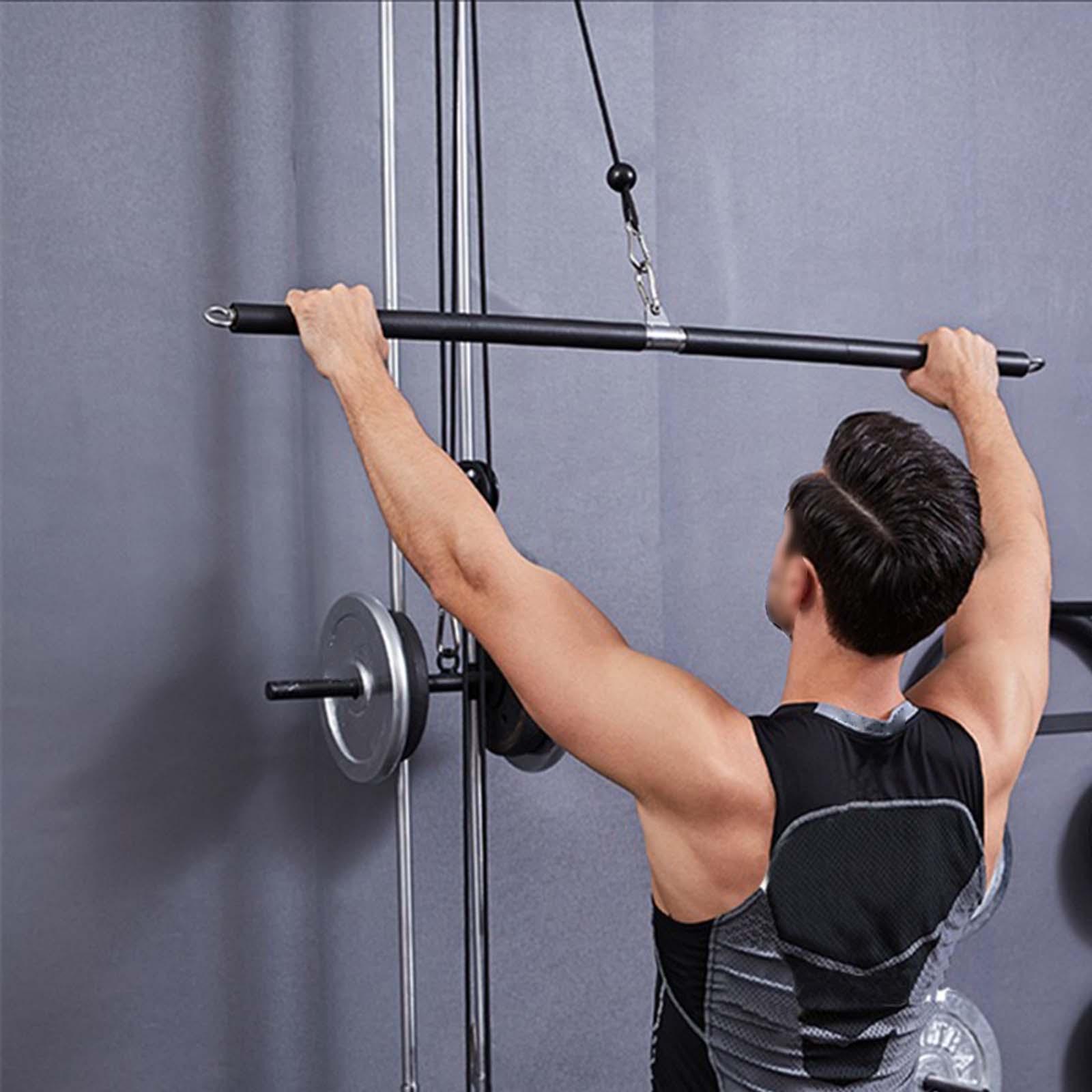 LAT المنسدلة بار انفصال مريح م - مراجعة Lat Pulldown Cable وسعره