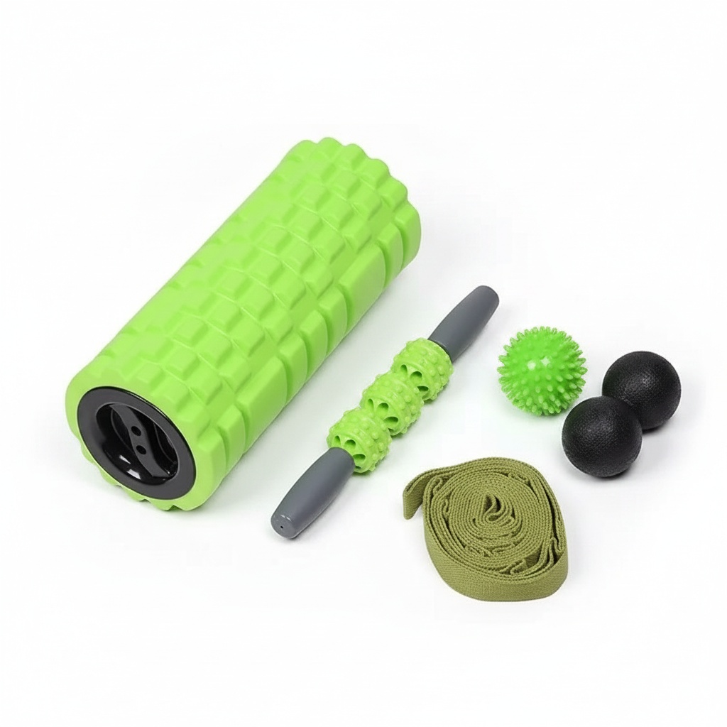 مجموعة بكرات رغوية 5 في 1، بكر - مراجعة Home Gym Equipment Set وسعره