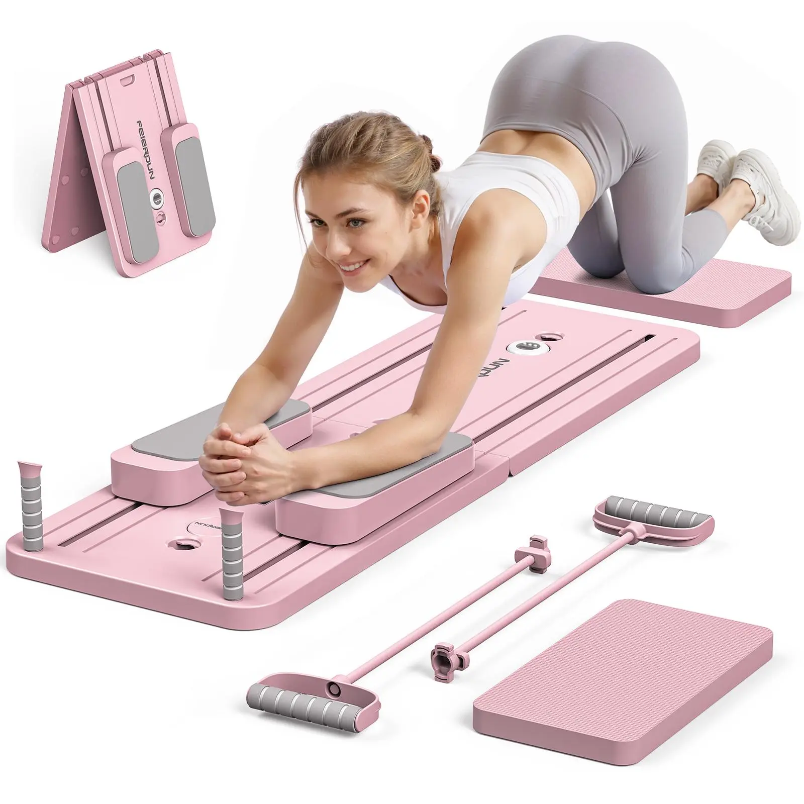لوح بيلاتس قابل للطي متعدد الو - مراجعة Home Gym Yoga وسعره
