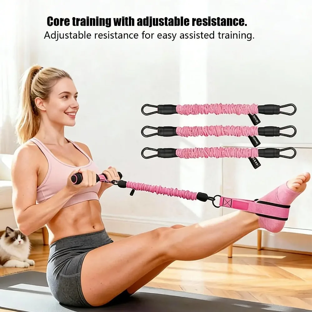 مجموعة شدات الدواسة مع شريط مق - مراجعة Home Gym Equipment Set وسعره