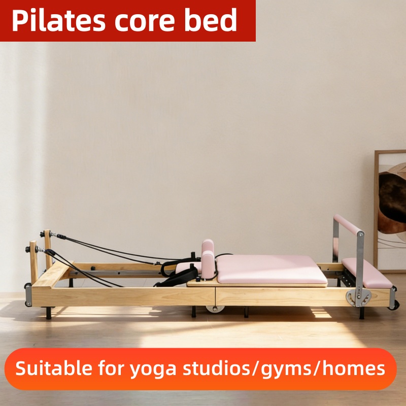 سرير بيلاتس قابل للطي من خشب ا - مراجعة Home Gym Yoga وسعره