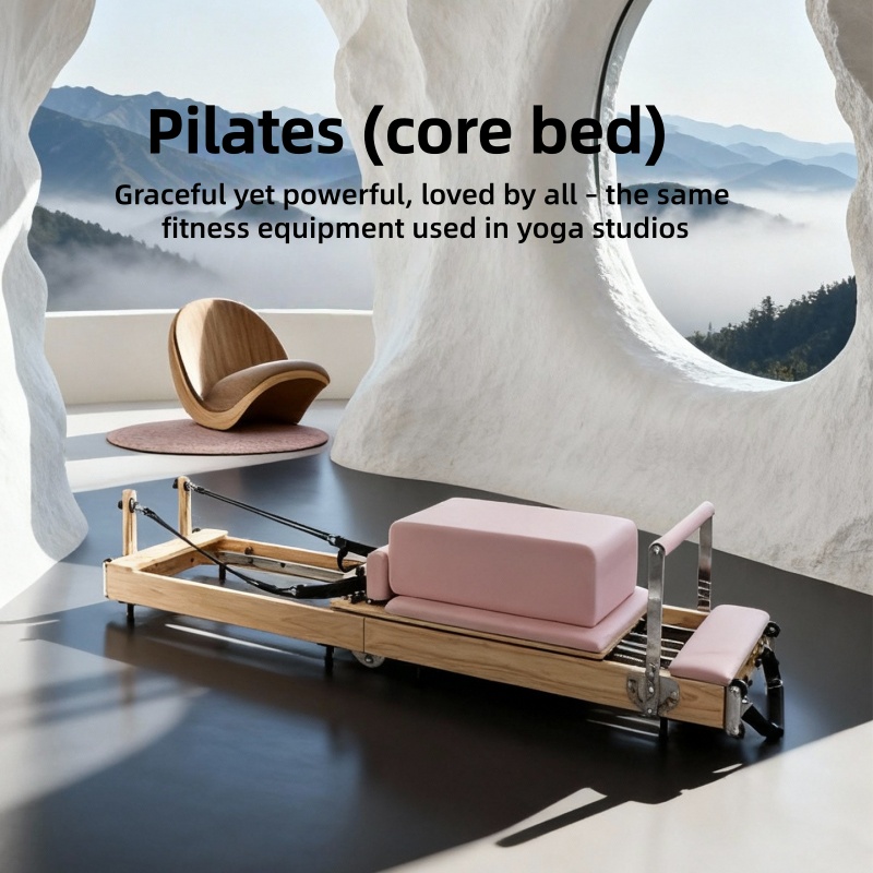 سرير بيلاتس قابل للطي من خشب ا - مراجعة Home Gym Yoga وسعره
