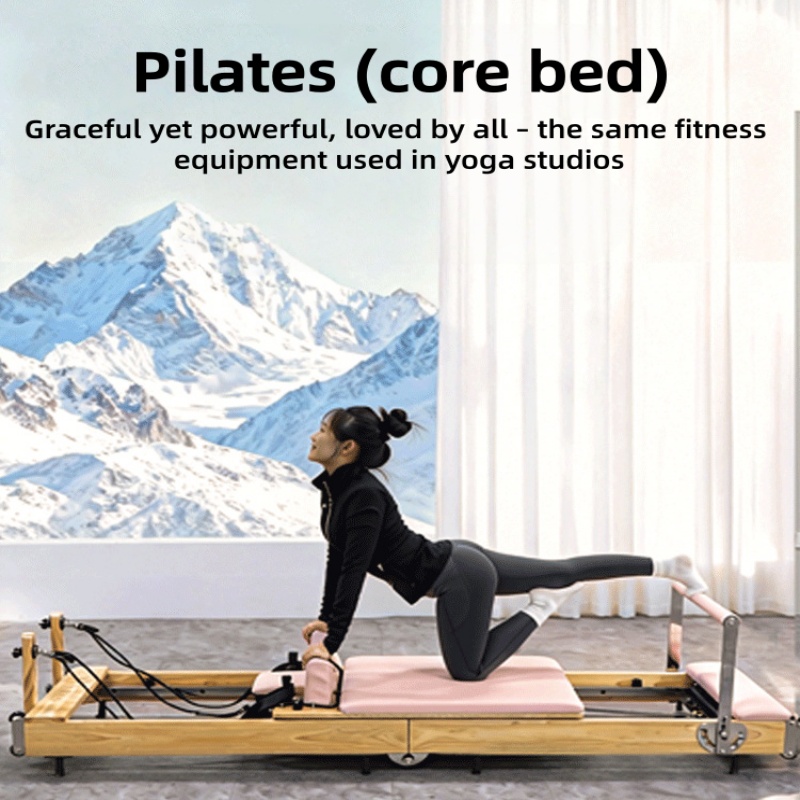 سرير بيلاتس قابل للطي من خشب ا - مراجعة Home Gym Yoga وسعره