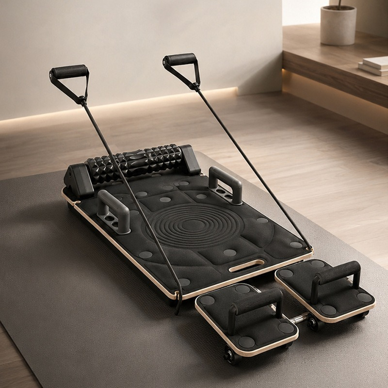 سرير تدريب بيلاتس قابل للطي مت - مراجعة Home Gym Yoga وسعره